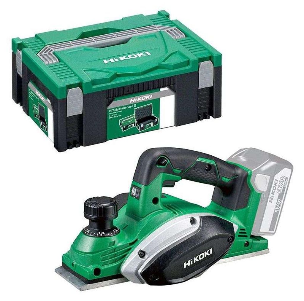 Rabot sans fil HIKOKI P18DSLW2Z + Hitcase 82mm 18V (vendu Image du produit 