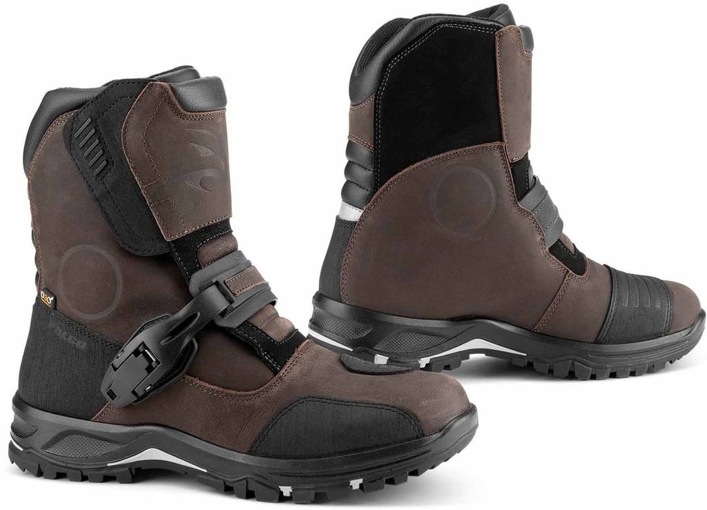 Falco Marshall Motorradstiefel (Brown,44)