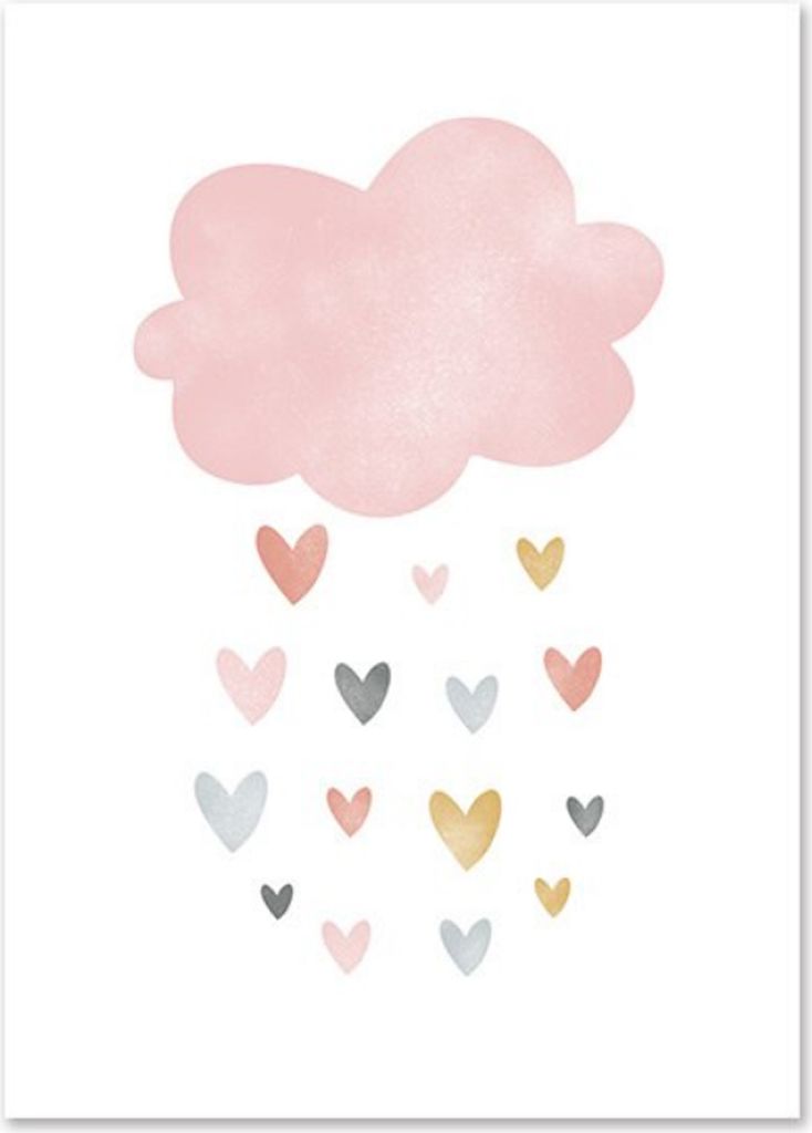 TPFLiving Kunstdruck LW-1036 (OHNE RAHMEN) Poster - Leinwand - Wandbild - Hochauflösender Giclée-Druck, langlebig und hochwertig - Sonne, Wolken,...