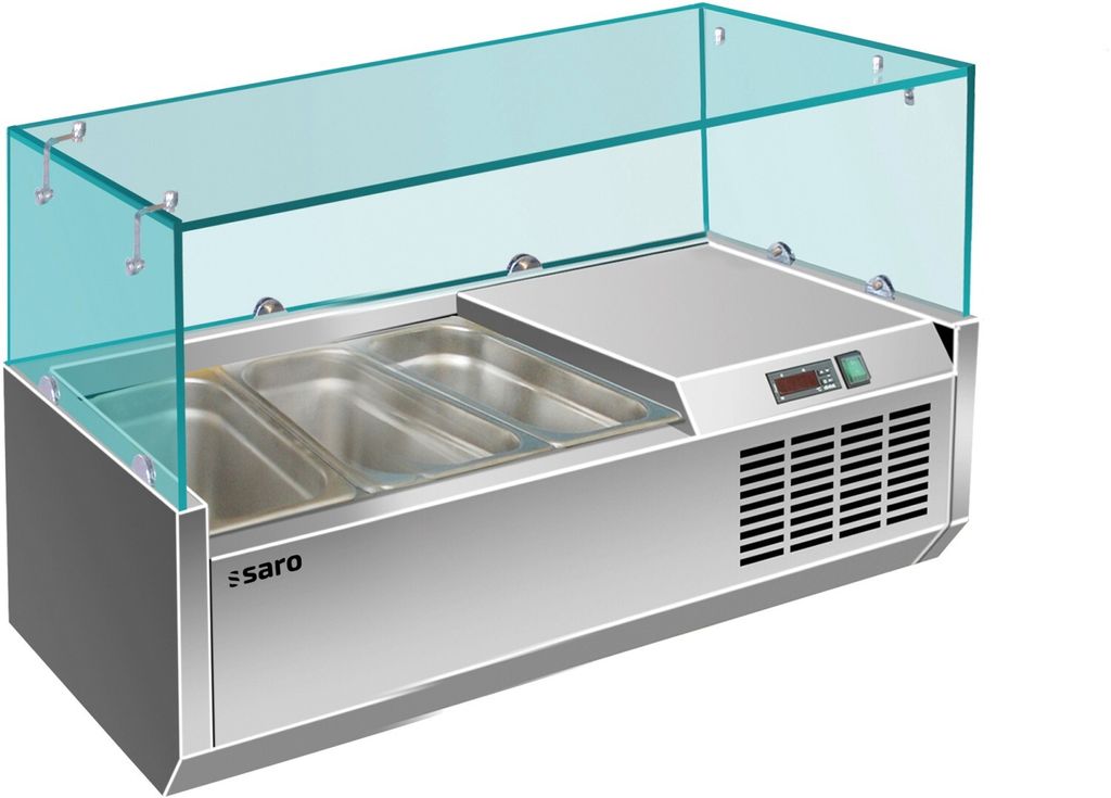 Saro VRX 955 / 380, Vitrinenkühlschrank, Arbeitsplatte, Produktbild 