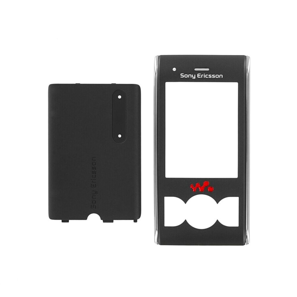SonyEricsson W595 Frontcover - Schwarz Produktbild 