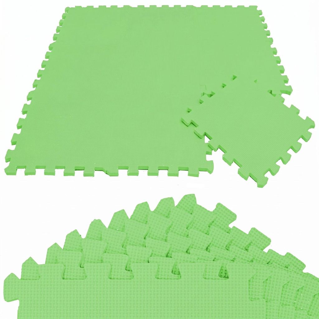 9 Teile Baby Kinder Puzzlematte ab Null - 30x30 Puzzle Spielmatte Krabbelmatte