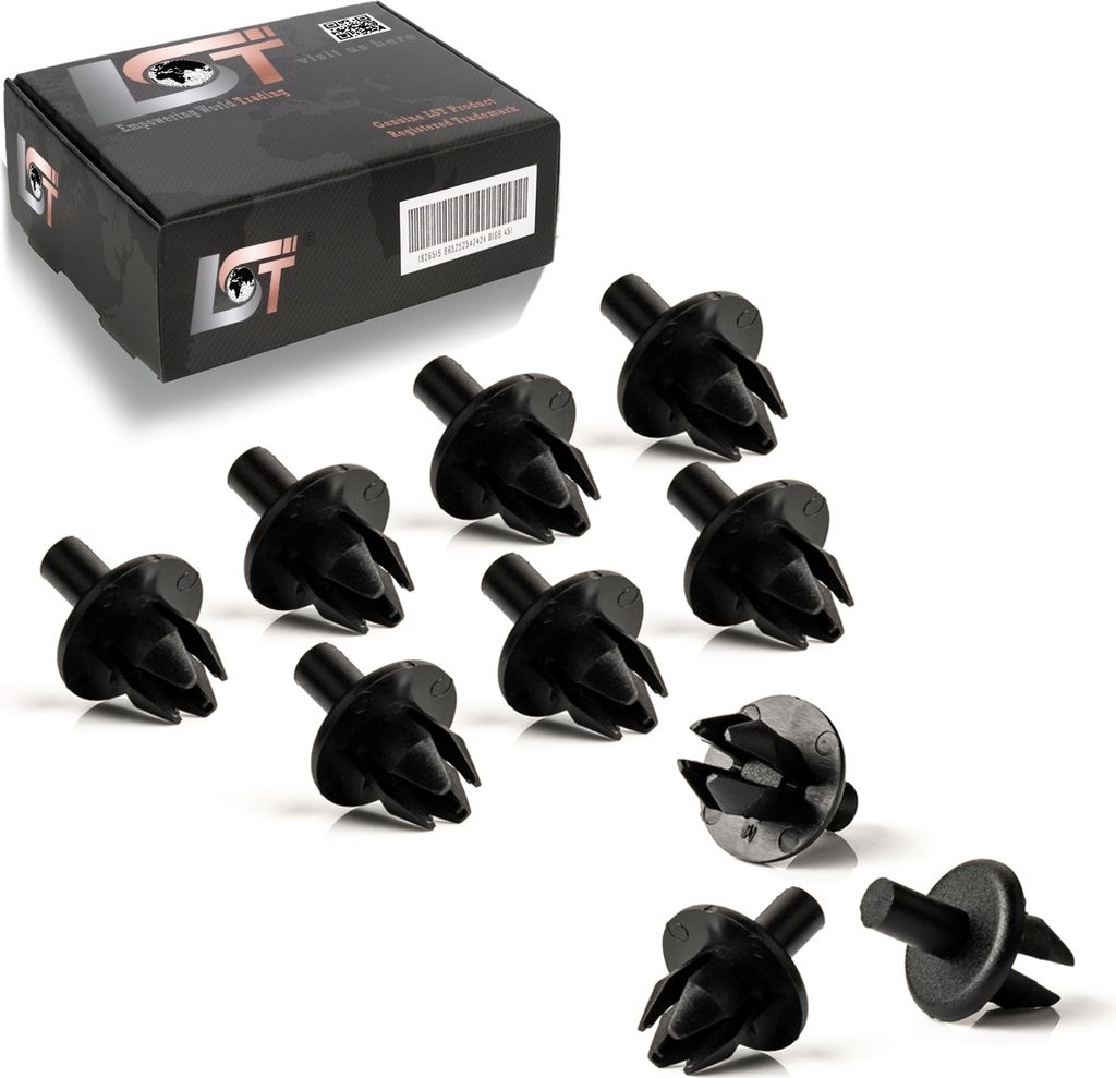 10x Motorraum Isolierung Abdeckung Befestigung Clips für OPEL FIAT ALFA ROMEO