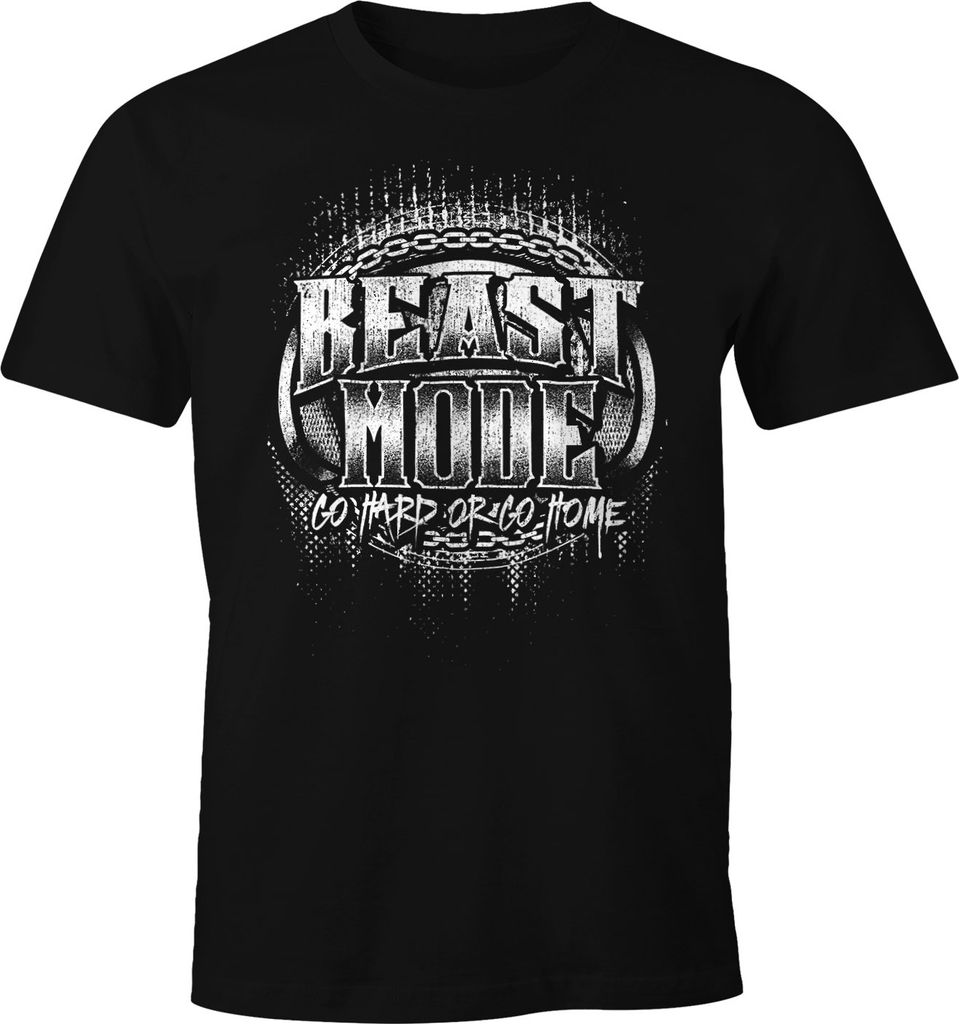 Herren T-Shirt Beast Mode Moonworks M