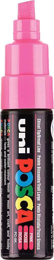 uni-ball Pigmentmarker POSCA (PC-8K), rosa Image du produit 