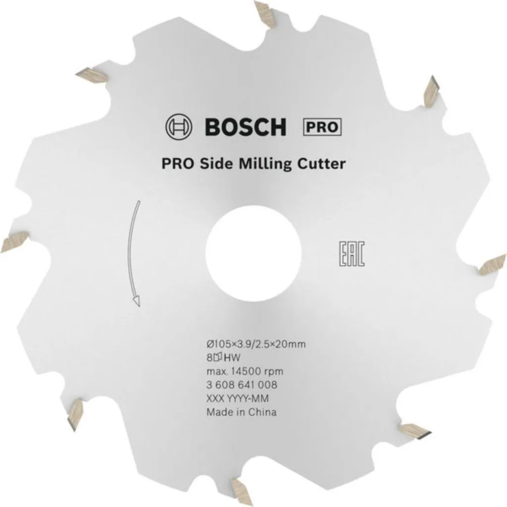 Fresa a Disco PRO 105x20x4 mm | Utensile High-Tech per Falegnameria 4.0