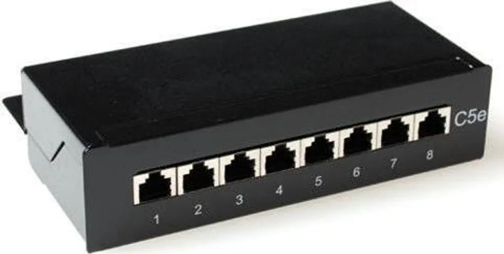 Boîtier réseau CAT6A blindé 8 ports : étendez votre réseau local ACT