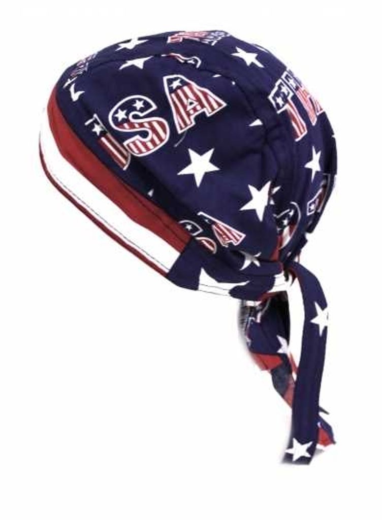 Kopftuch Bandana USA, Bandana headscarf The United States of America, Bandana Los Estados Unidos de América