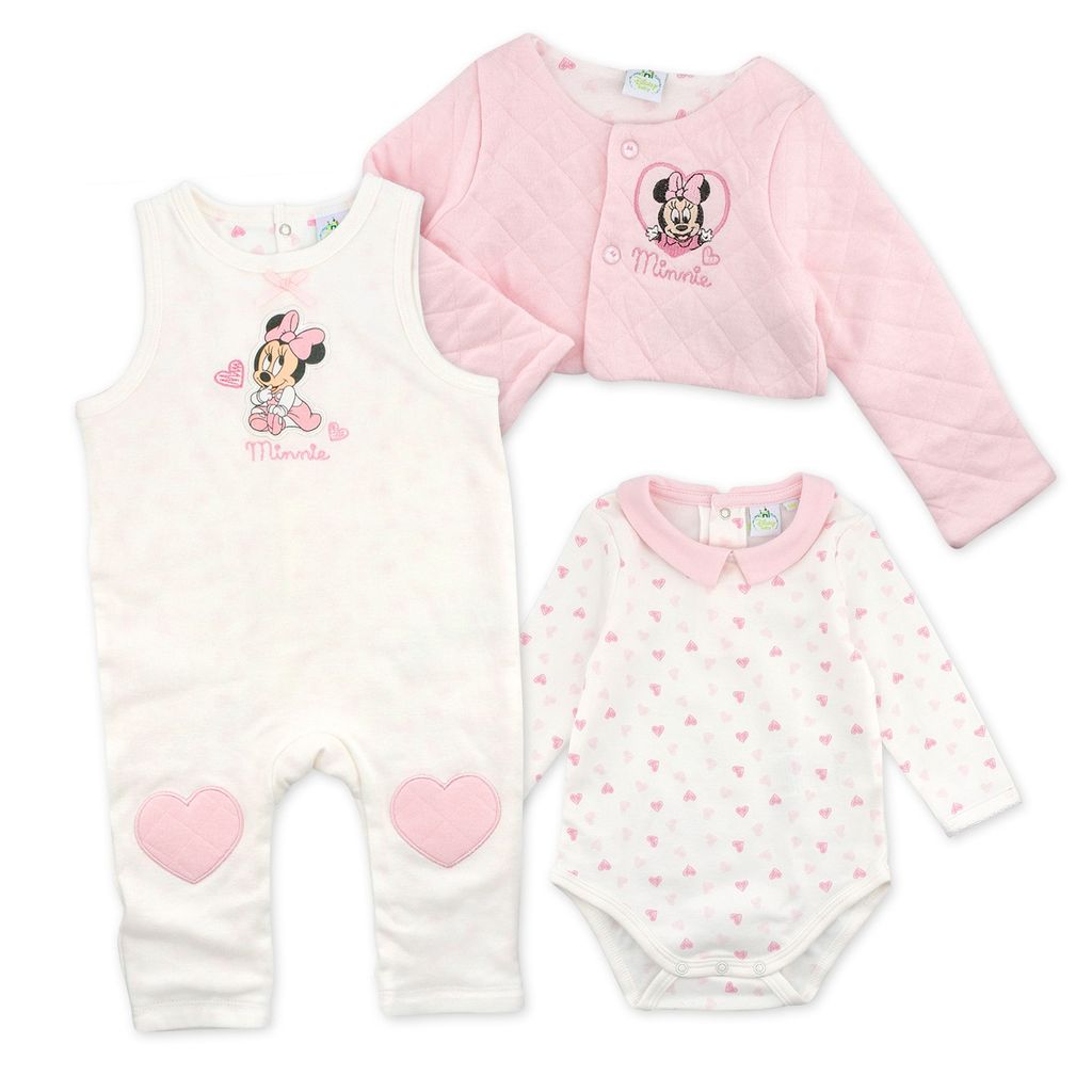 Disney Minnie Mouse Baby Body Bodydress Baumwolle Kinder Mädchen