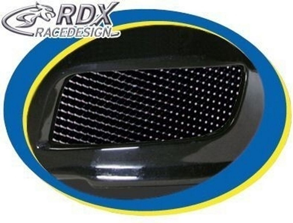 (1m²=33,23€) RDX ALUGITTER in SCHWARZ ca. 150x30cm RENNGITTER RACEGITTER Spoiler