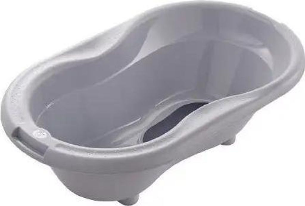 ROTHO BABYDESIGN Badewanne TOP stone grey Produktbild 