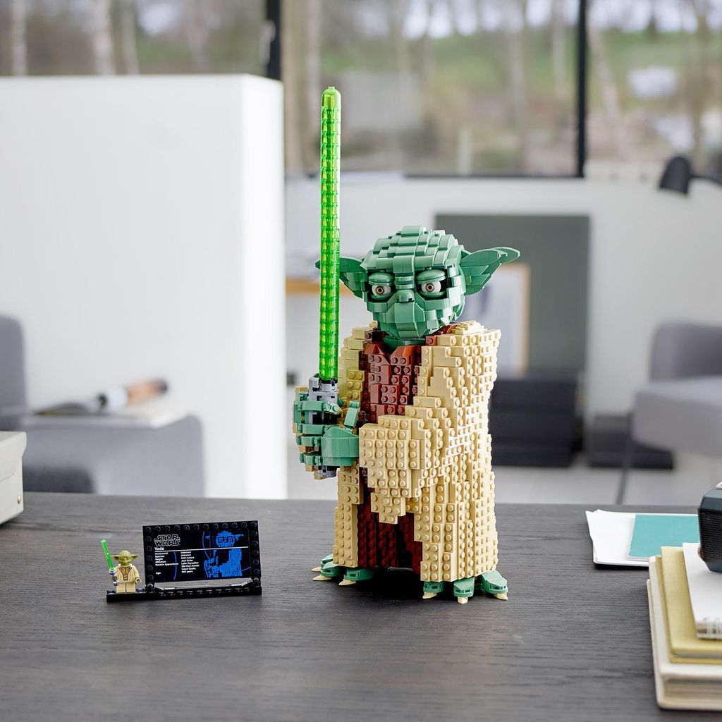 LEGO 75255 Star Wars Yoda Bauset, Sammlermodell mit Produktbild 7