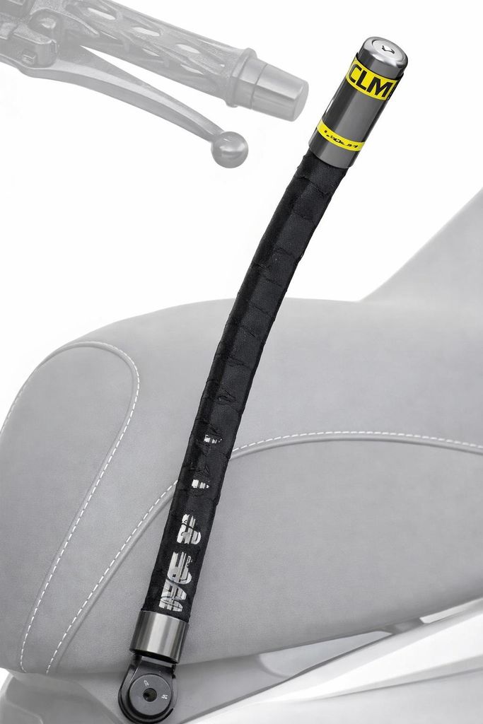 Lenkradsperre CLM 5726587, diebstahlsicher, schwarz, mit Ständer