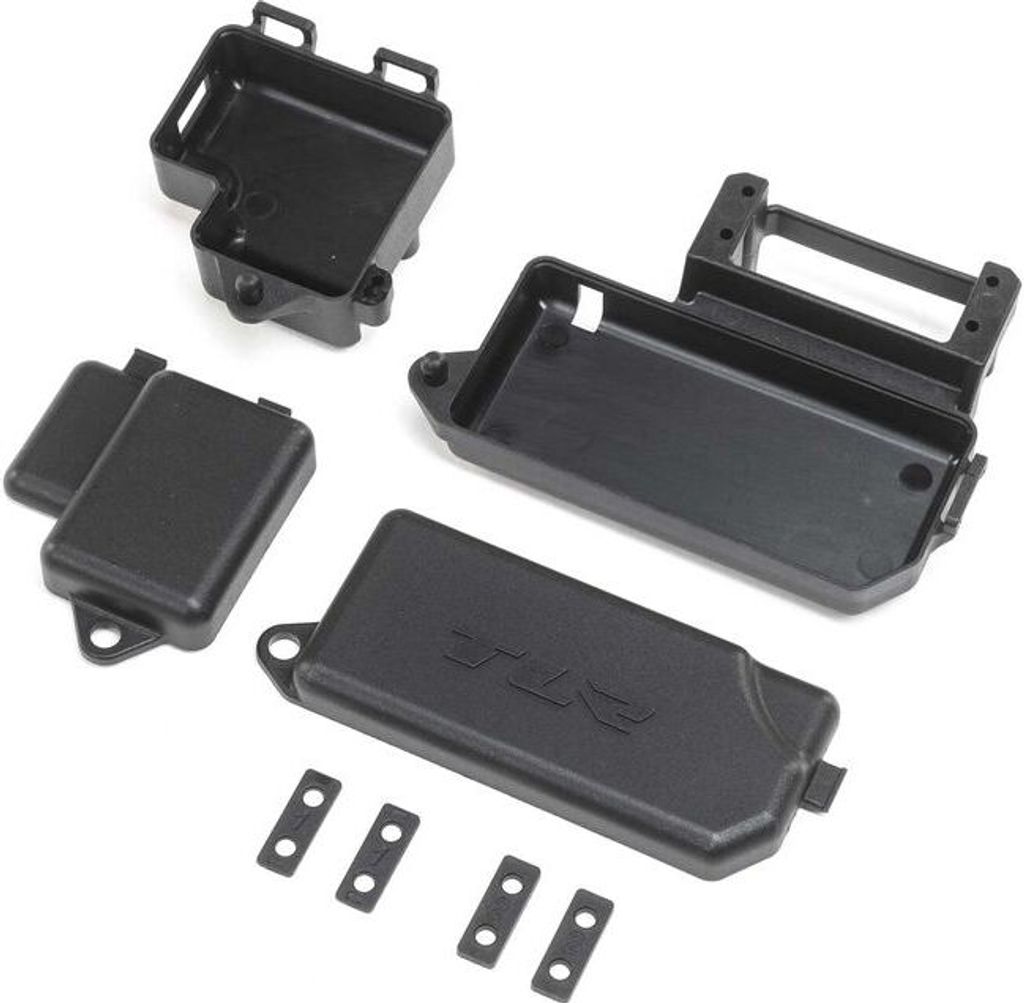 Losi Servo & Receiver Mounts: 8X 2.0