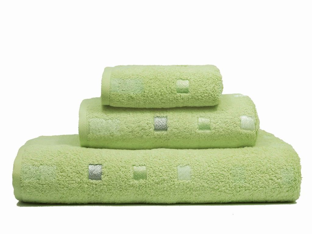 framsohn Walkfrottier Handtücher Quattro Micromodal 100% Baumwolle Frotteetücher saugstark Besonders saugfähig 36x50 cm Pistazie
