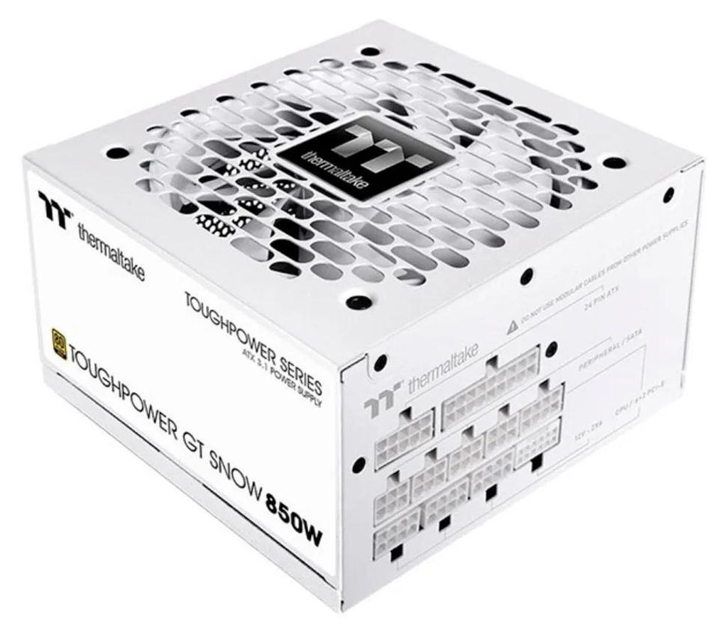 THERMALTAKE - Toughpower GT Snow - PC power supply - 850 W Productafbeelding 