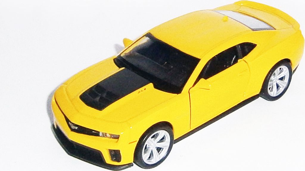 CHEVROLET Camaro ZL1 Modellauto Metall Modell Auto Spielzeugauto Kinder Geschenk 91 (Gelb)
