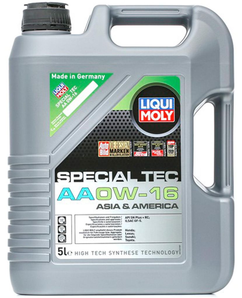 LIQUI MOLY Special Tec AA für 0W-16 5 Liter Motoröl Produktbild 