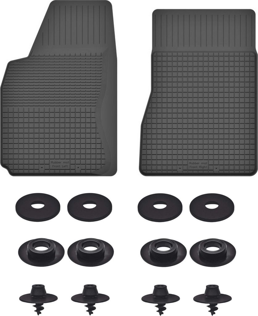 Vorne Fußmatten Gummimatten Für: Mercedes Ml W163 (1998-2005)