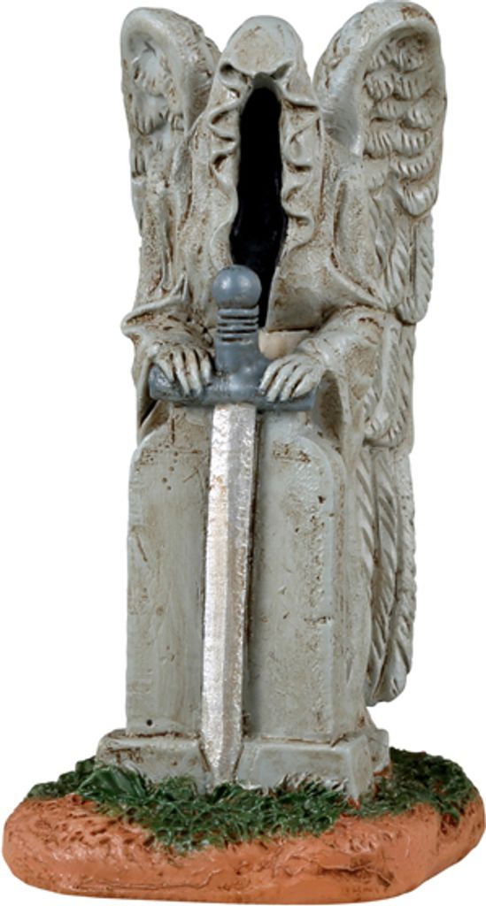 LEMAX - Haunted Cemetery Statue