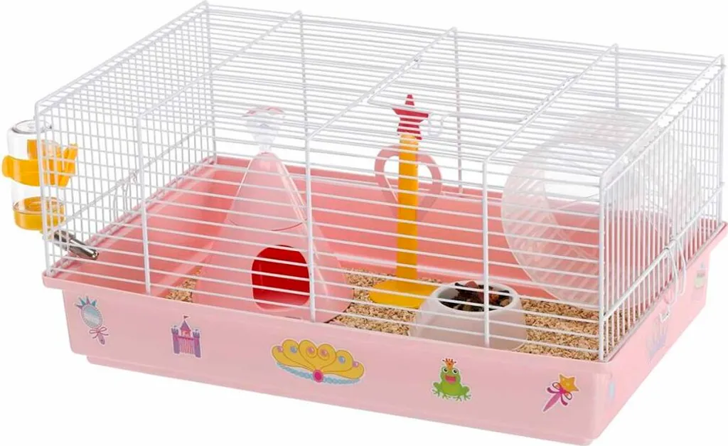 Cage hamster robuste Ferplast Criceti 9 Princess avec base détachable