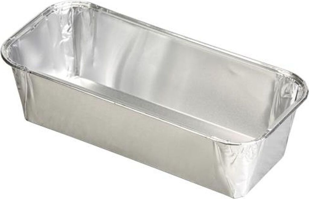 Papstar Kastenformen, Alu eckig 1,09 l 23 cm x 10,2 cm x 6 cm, 10 x 10 Stück