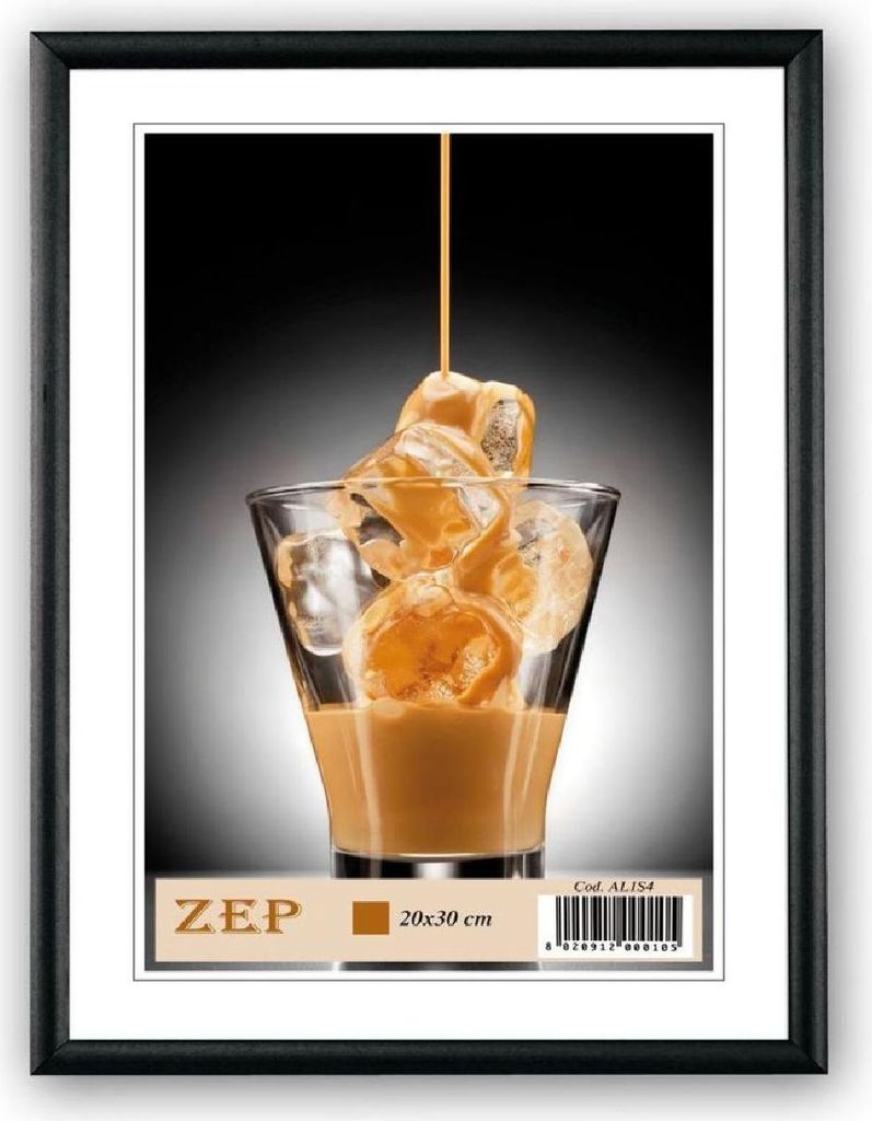 ZEP Fotorahmen Al1b15 Schwarz 20x25 cm