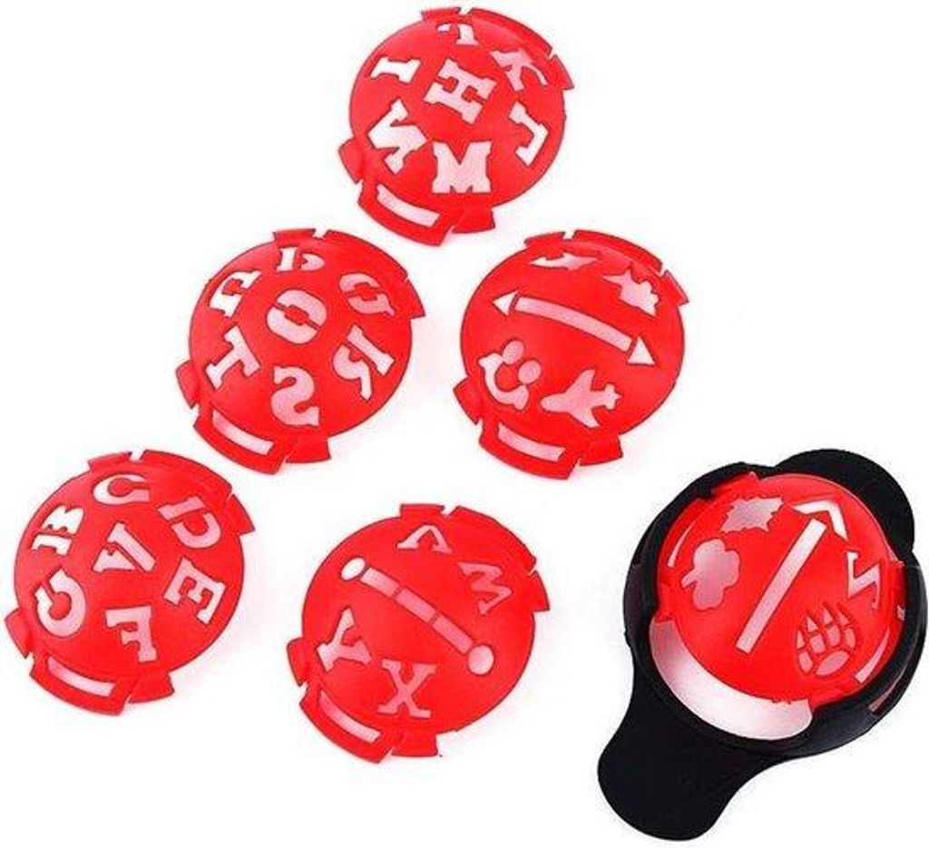 Golfbal markering set für Präzision und Geschwindigkeit, perfekte Linien, alle Niveaus