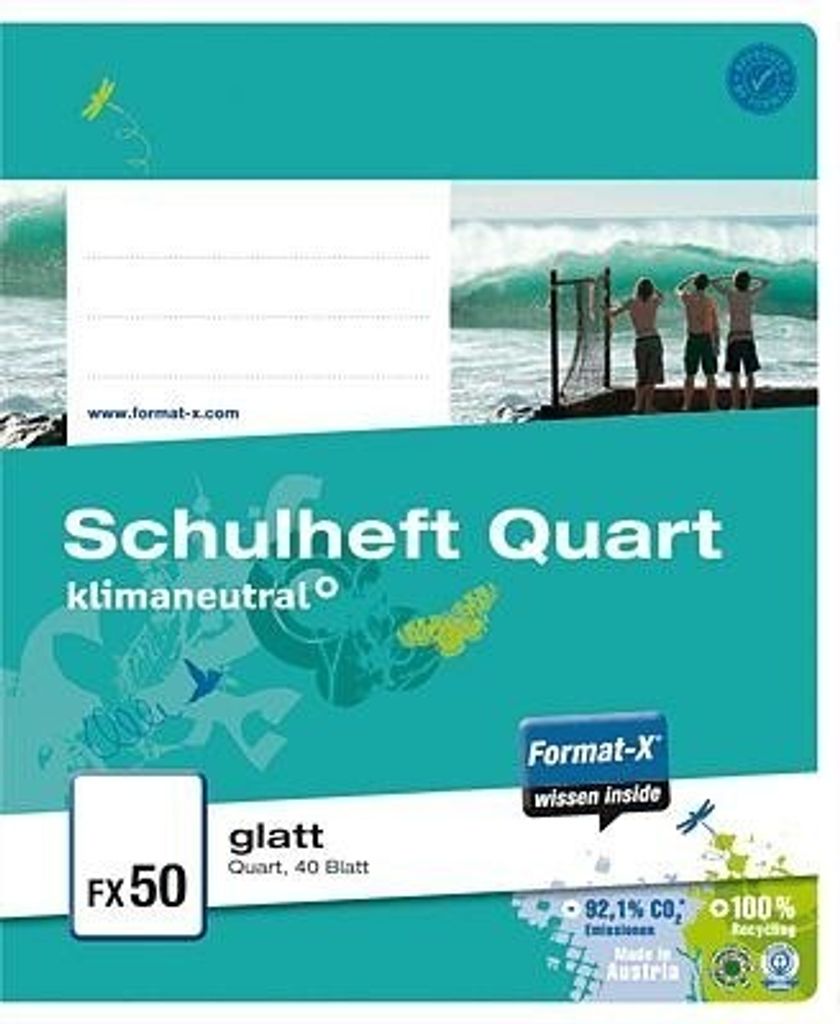 URSUS Heft Quart 40BL glatt o. Rahmen OE50 0