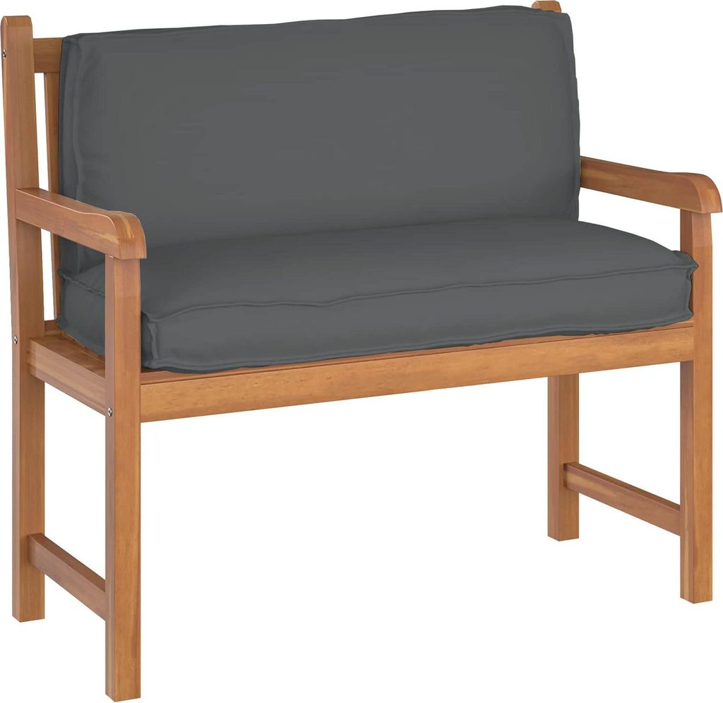 vidaXL Kissen Anthrazit 120 x 40 x 12 cm Oxford-Stoff