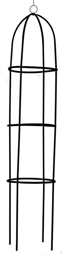 Kinzo Rosen Rankhilfe 185x40cm – Rankgitter Metall rund für Produktbild 