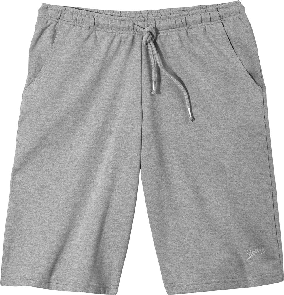 Redfield Joggingbermuda Übergröße grau melange