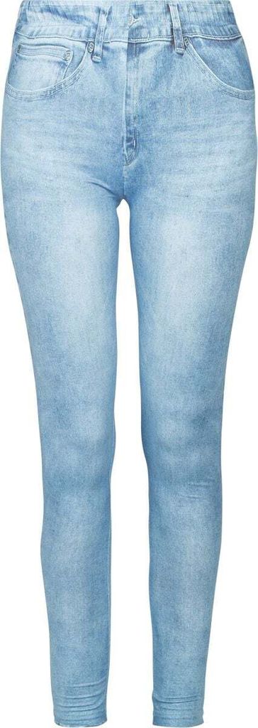 RED by EMP Damen blaue Leggings mit Jeans Optik M
