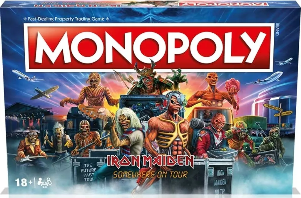 Monopoly Iron Maiden jeu de société officiel pour les fans de métal