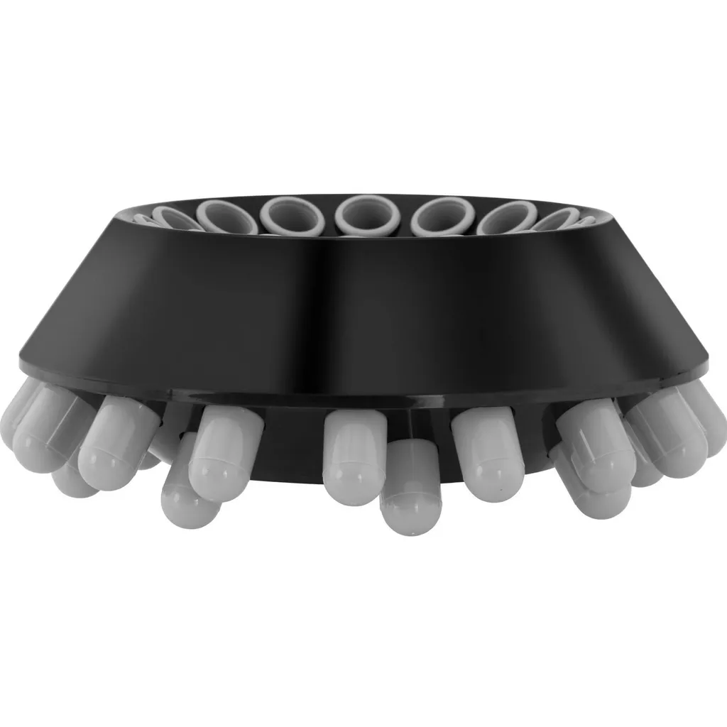 Rotor angulaire haute capacité 24 emplacements 10 ml en aluminium robuste - 5
