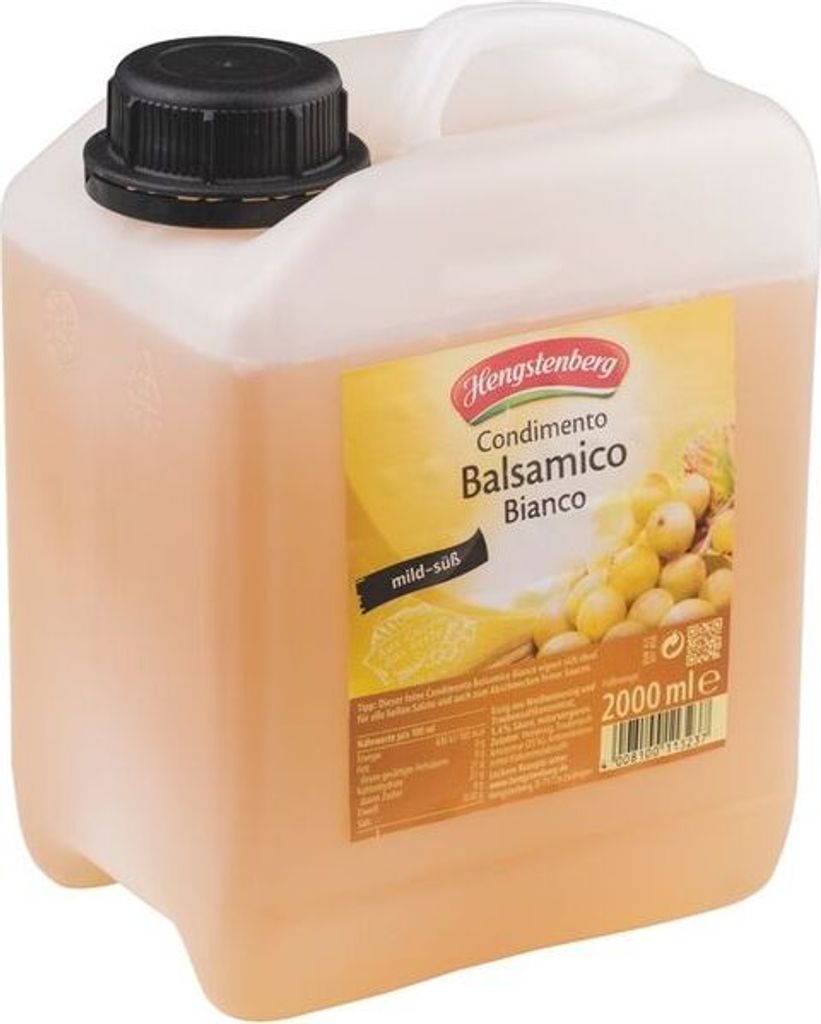 Vinaigre balsamique blanc Hengstenberg 2000ml Image du produit 