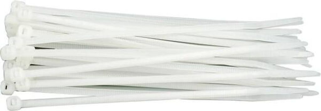 Páska sťahovacia 500 x 8 mm 50 ks biela TO-73888 Obrázok produktu 