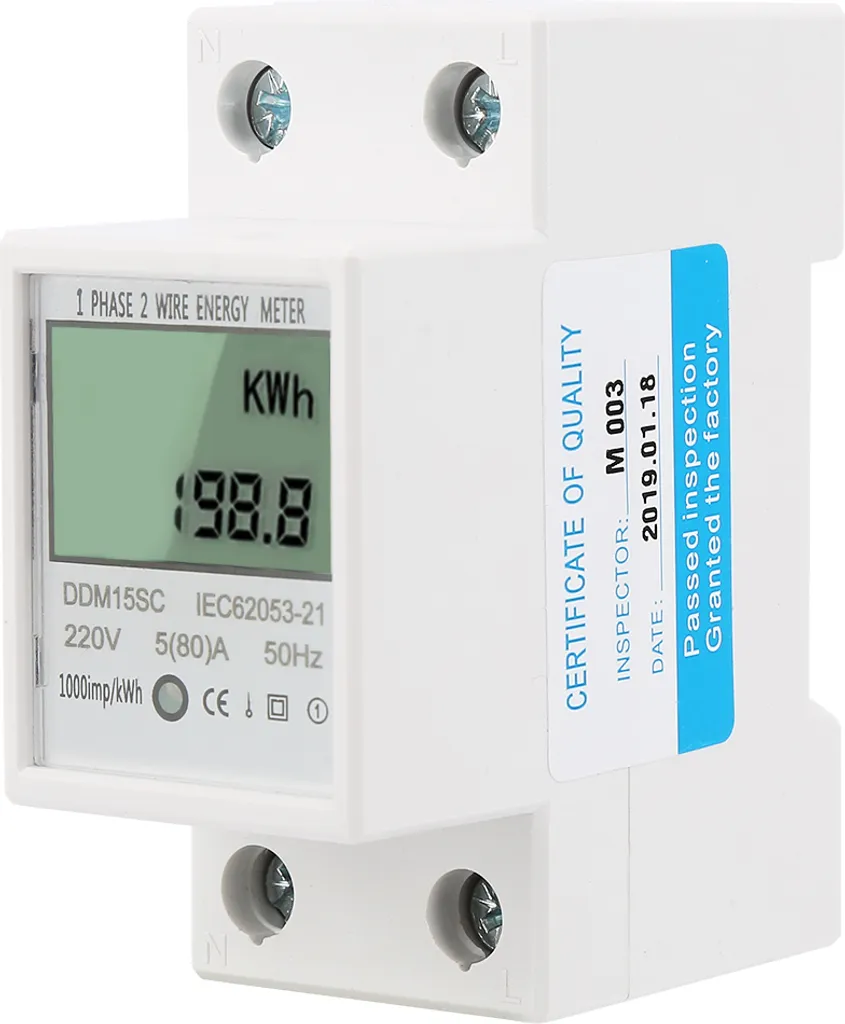 Compteur de consommation électrique pour borne de recharge et studio