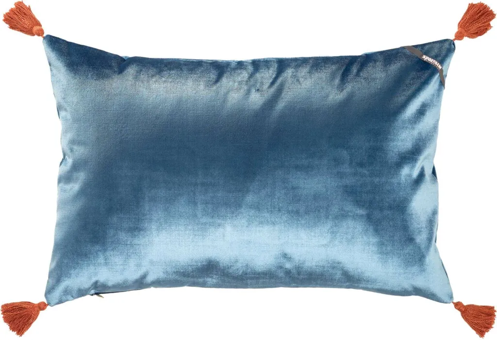 Housse de coussin rectangulaire Sportalm Turquoise 40x60 - Style Kitzbühel