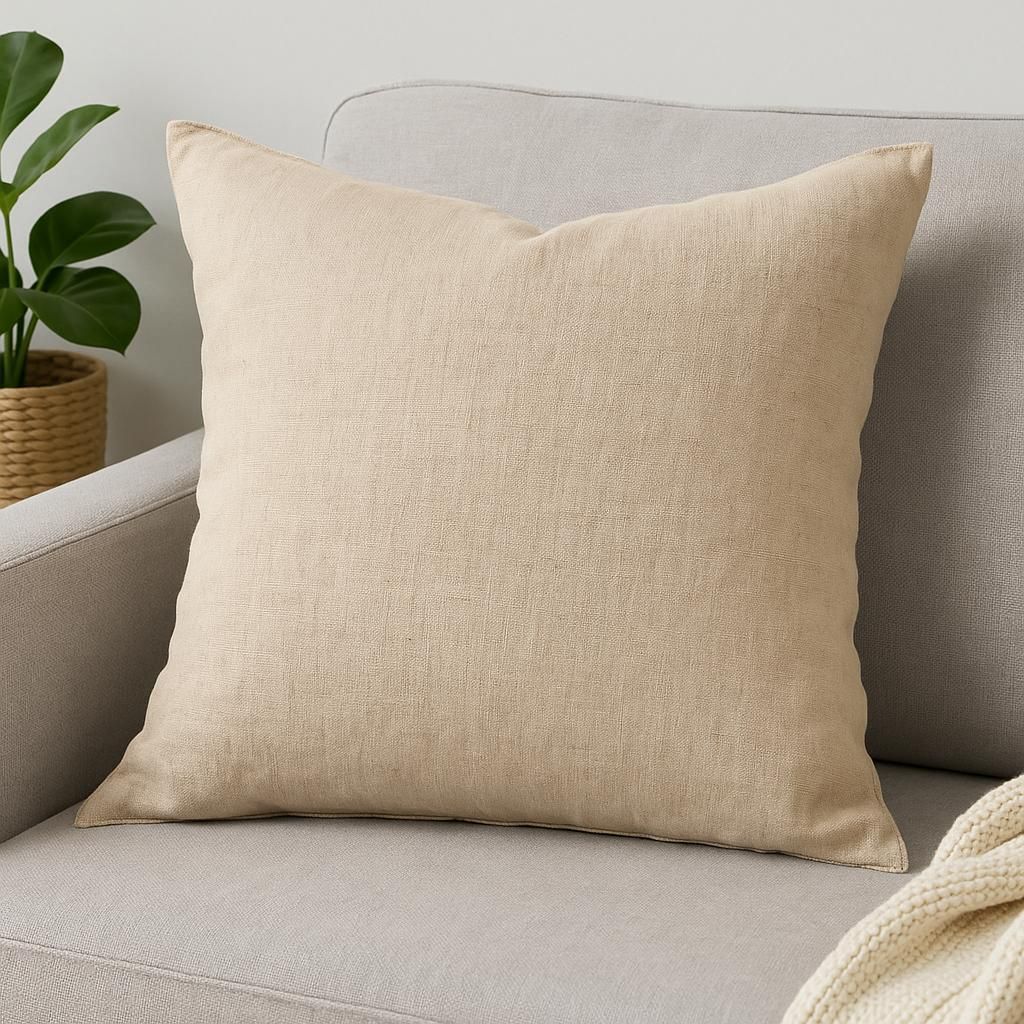 Oreiller Ferme Lin / Coton - 60 x 60 - 3880 Image du produit 