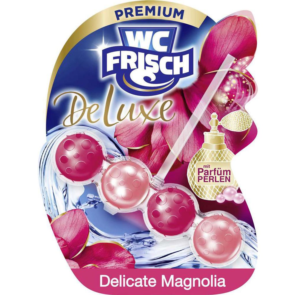 Henkel deLUXE WC-Duftspüler Delicate Magnolia 50 g Produktbild 