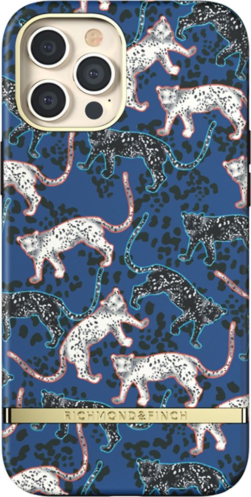Richmond & Finch, iPhone 12 Pro Max Cover Leopardenmuster Antibakterielle Beschichtung, Mehrfarbig
