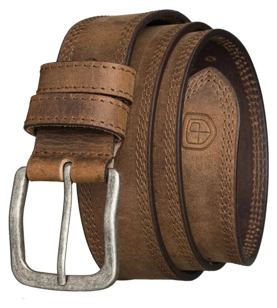 Peterson PTNLTE2521TAN90882 Ceinture en Cuir de Qualité Supérieure