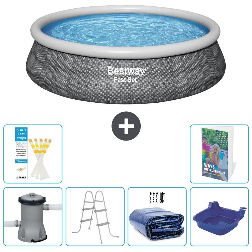 Bestway Fast Set Rund - 457x84 cm - 7-teilig S318