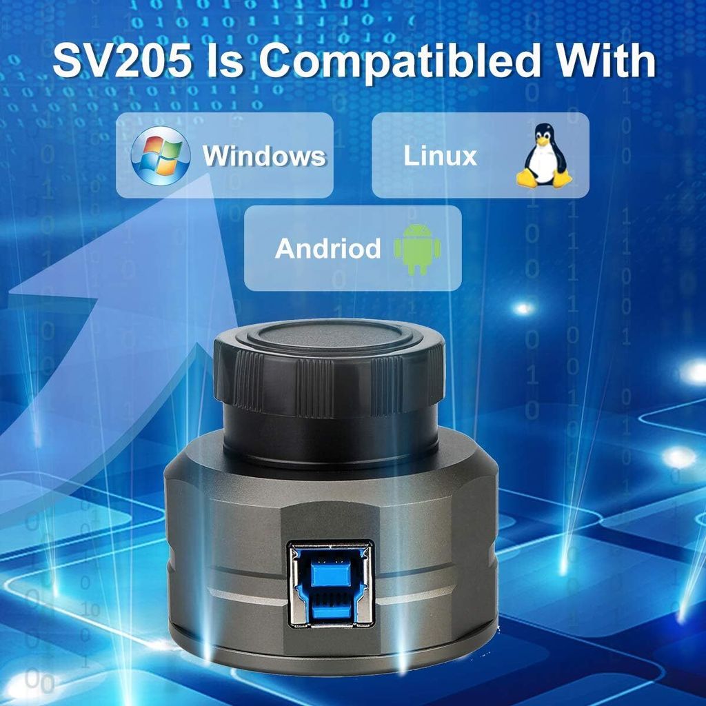 Svbony SV205 okulár kamera, dalekohled 8MP elektronický Obrázek produktu 4