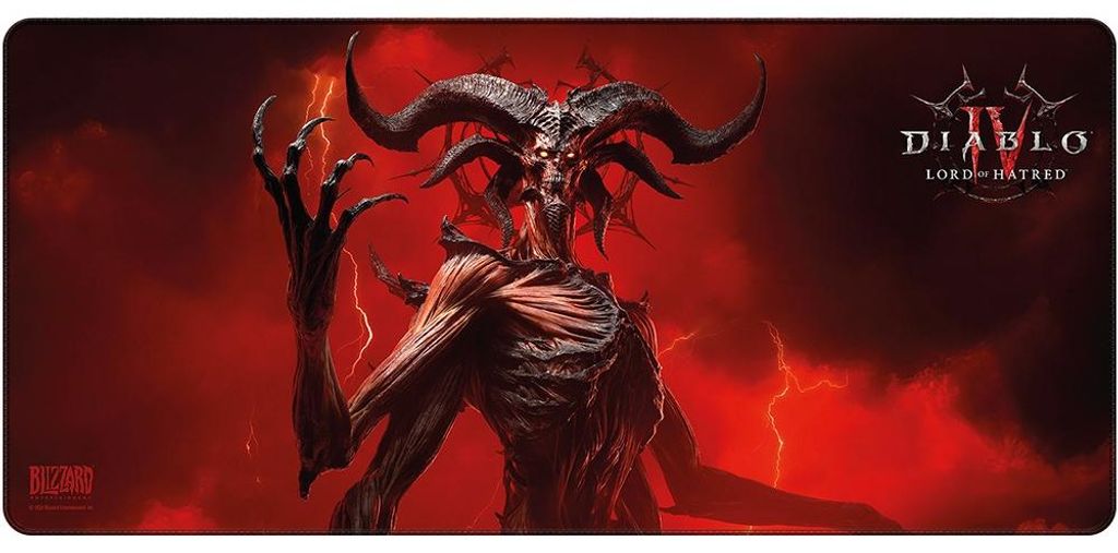 Blizzard Diablo IV, Seigneur de la Haine, Mephisto, tapis Image du produit 
