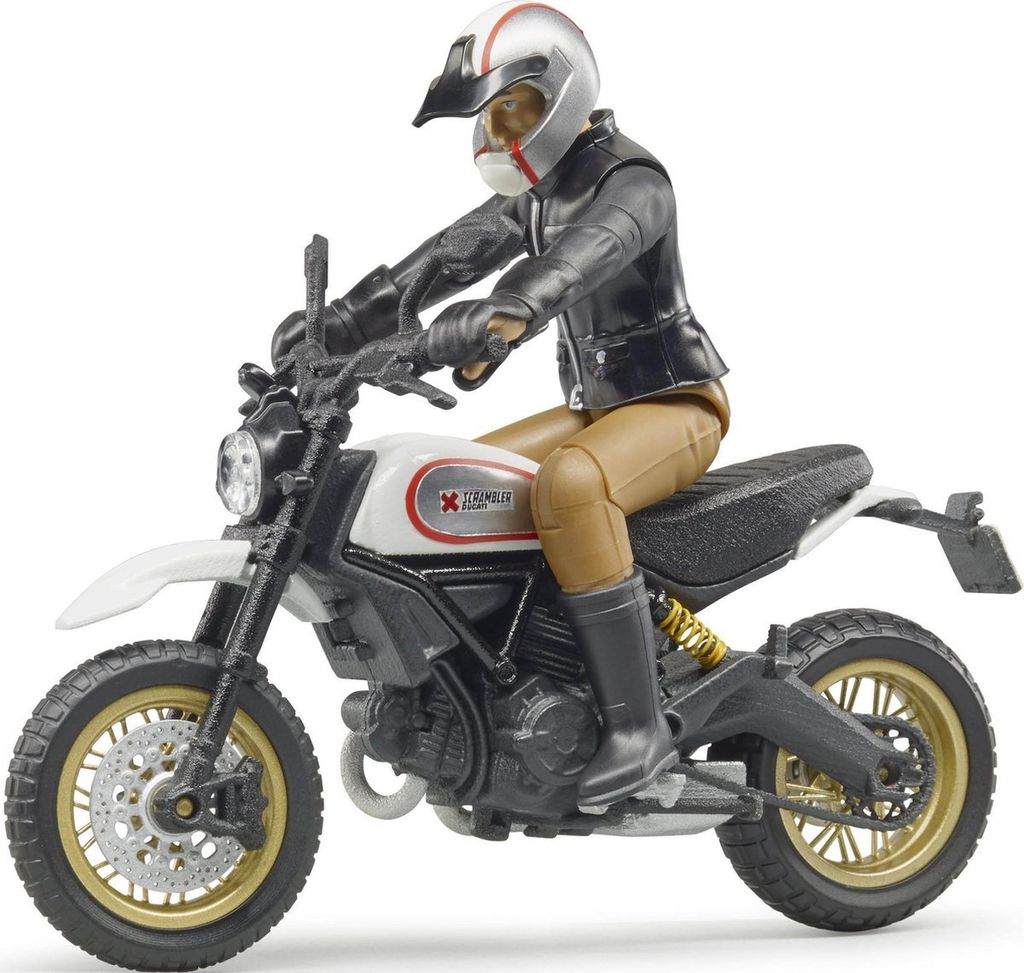 bruder 63051 bruder Scrambler Ducati Desert Sled mit Fahrer Obrázok produktu 