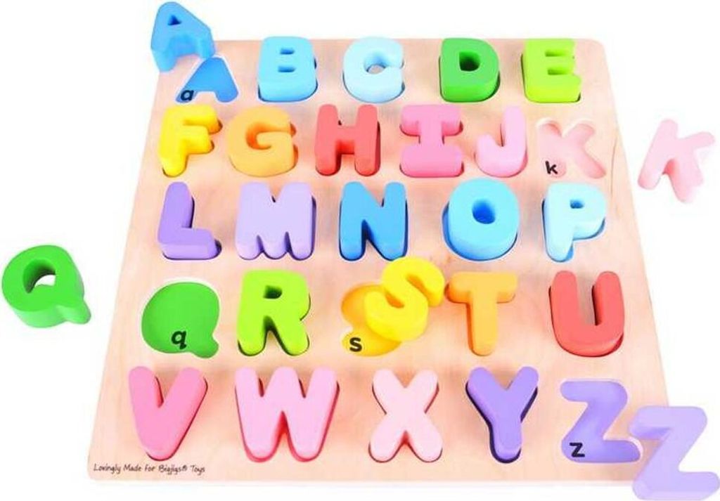 Bigjigs Baby Alphabet Großbuchstaben