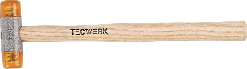 Tecwerk Plastikhammer Celluloseacetat Holz - 1 Stk.