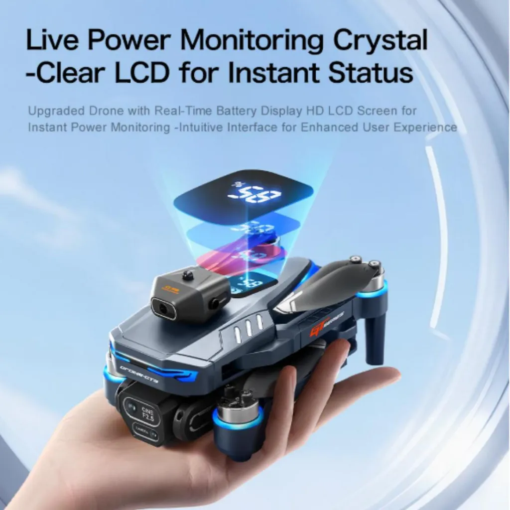 Drone Moteur Sans Balais 4K avec Évitement d'Obstacles et Écran LCD - 8
